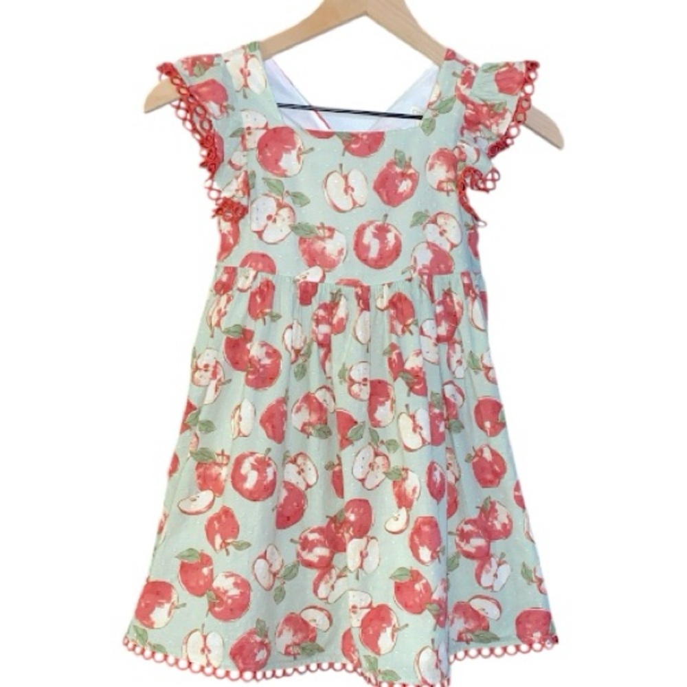 Cynthia Rowley Boutique Apple Print Dress